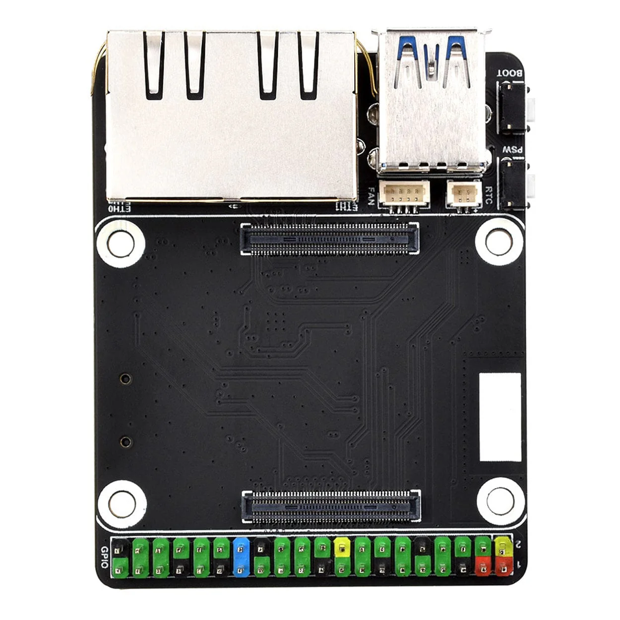 Mini Dual Gigabit Ethernet Base Board for CM5 - Image 4