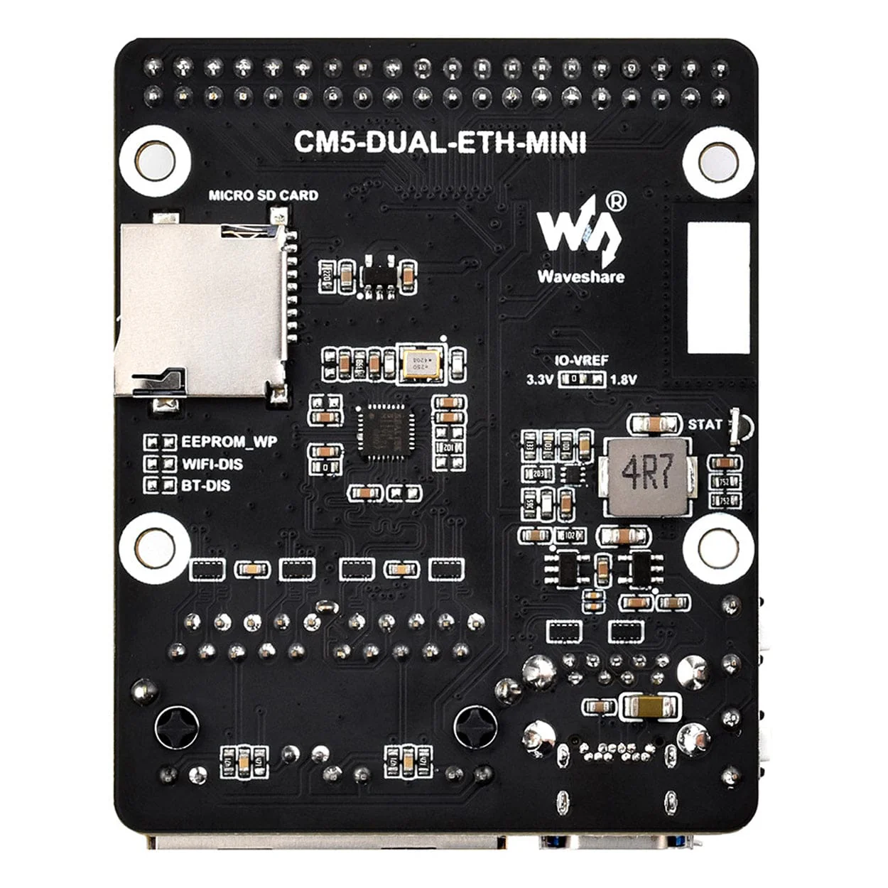 Mini Dual Gigabit Ethernet Base Board for CM5 - Image 5