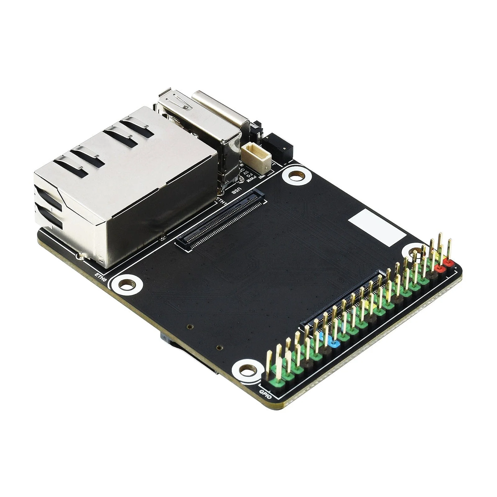 Mini Dual Gigabit Ethernet Base Board for Raspberry Pi CM4 - Image 4