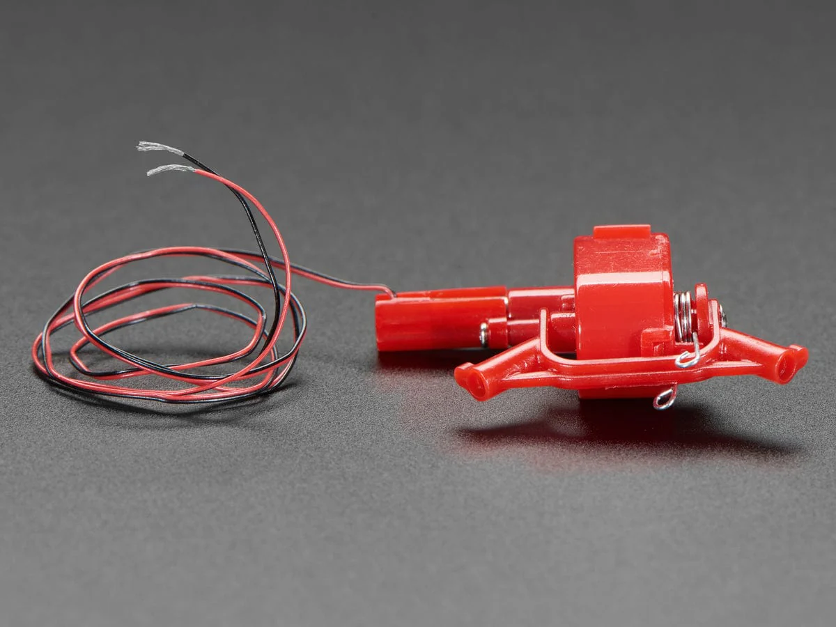 Mini Geared Pager Motor with Return Spring - Image 3