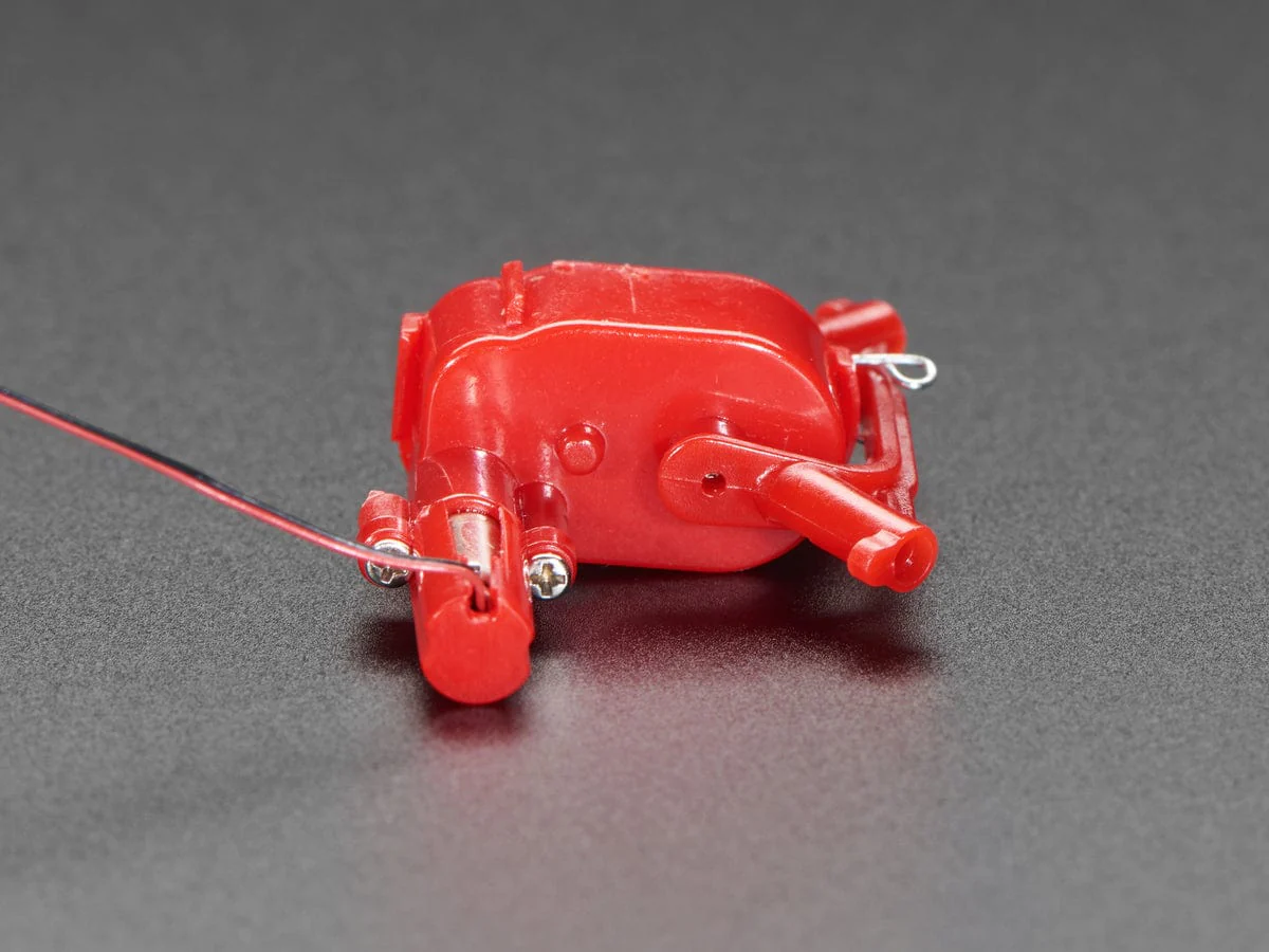 Mini Geared Pager Motor with Return Spring - Image 5