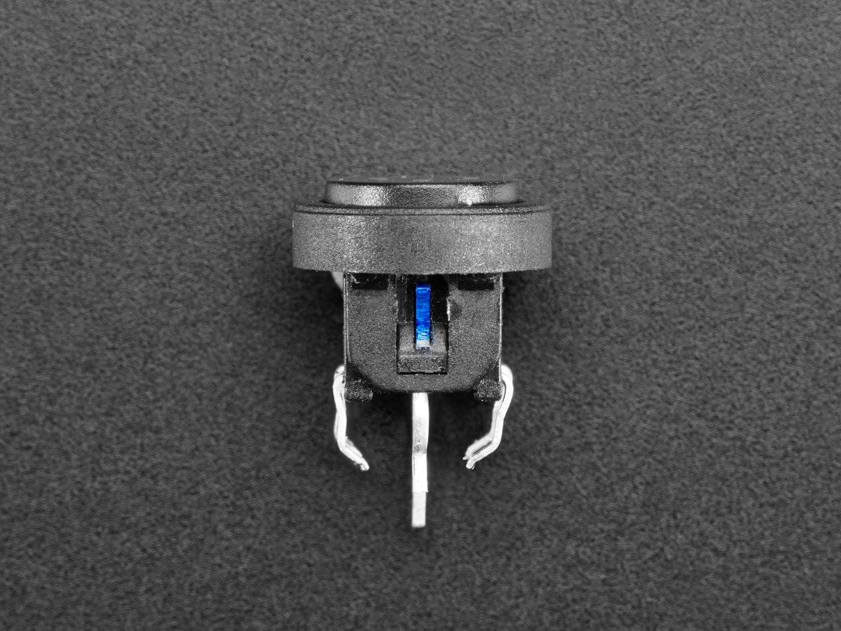 Mini Illuminated Momentary Pushbutton - Blue Power Symbol - Image 3