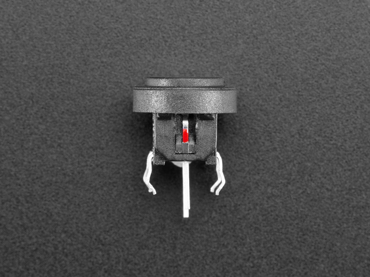Mini Illuminated Momentary Pushbutton - Red Power Symbol - Image 4