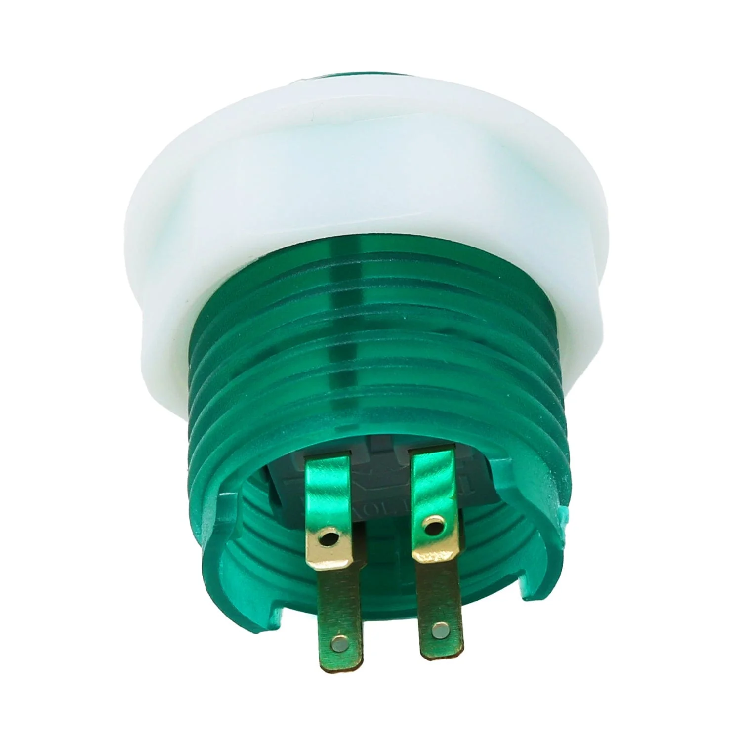 Mini LED Arcade Button - 24mm Translucent Green - Image 2