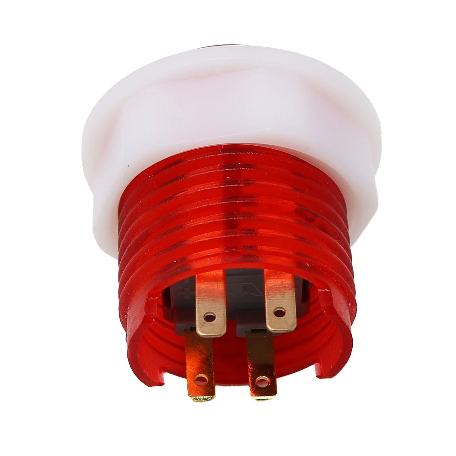 Mini LED Arcade Button - 24mm Translucent Red - Image 2