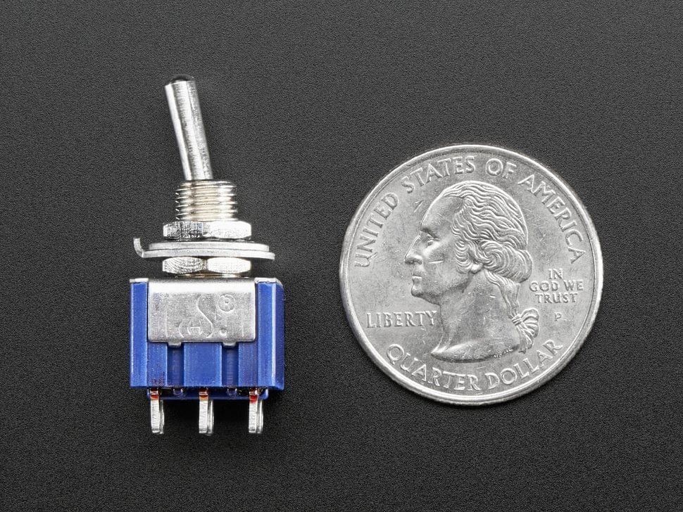 DPDT ON-ON Latching Miniature Toggle Switch - Image 3