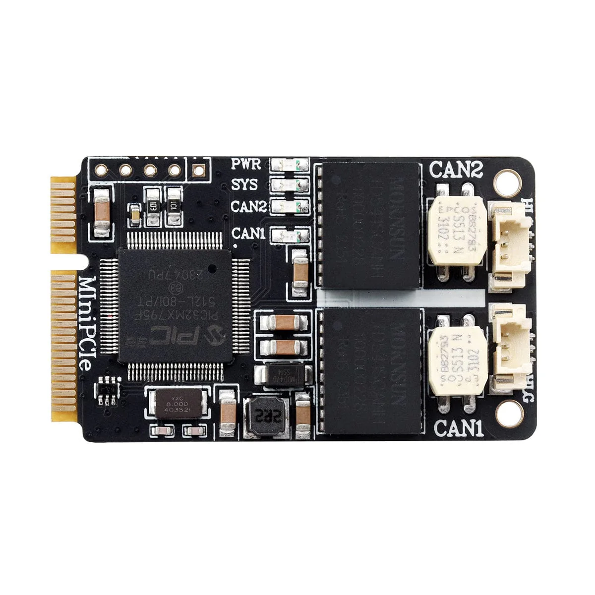 Mini PCIe 2-Channel CAN Card with USB Adapter - Image 6