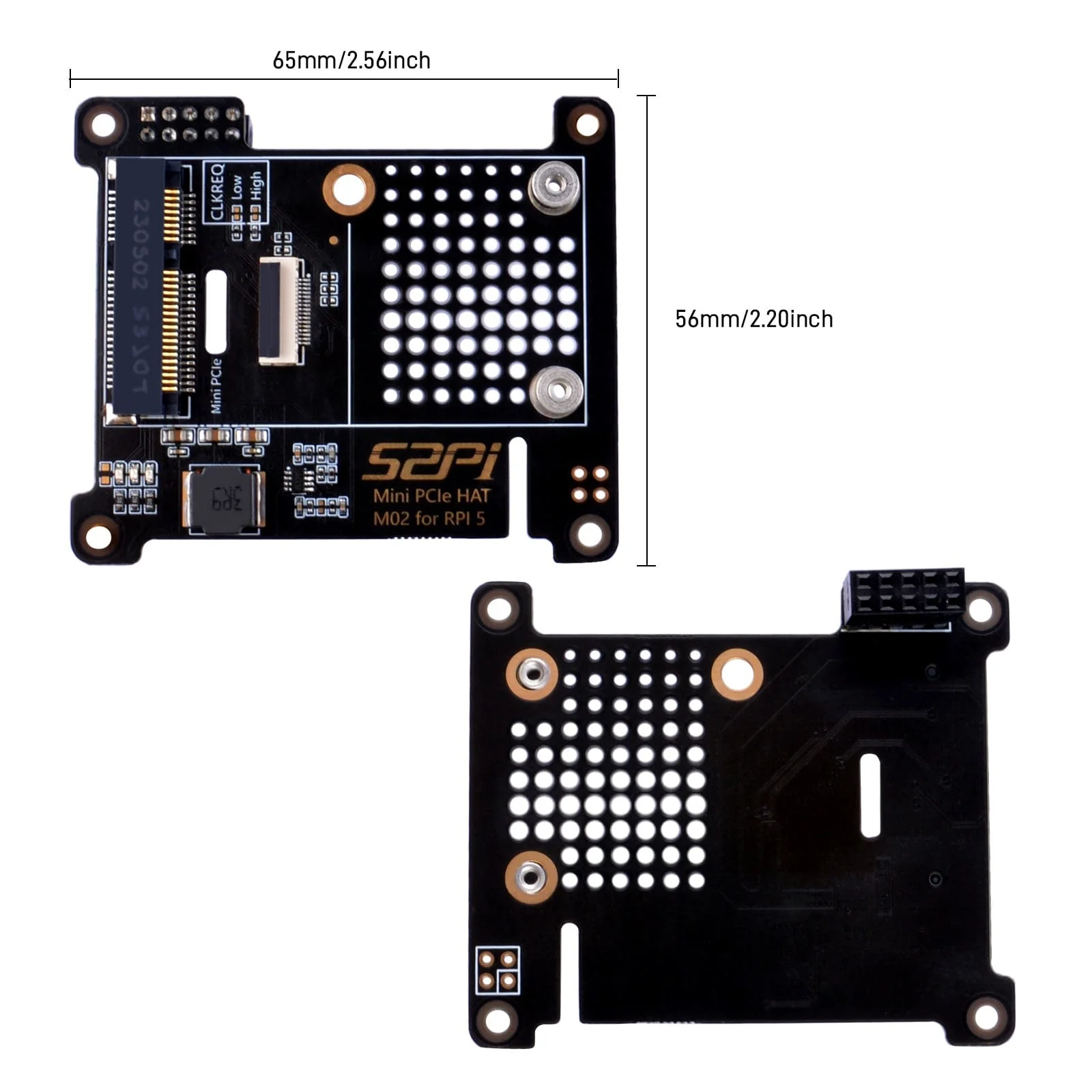 Mini PCIe HAT for Raspberry Pi 5 (M02) - Image 6