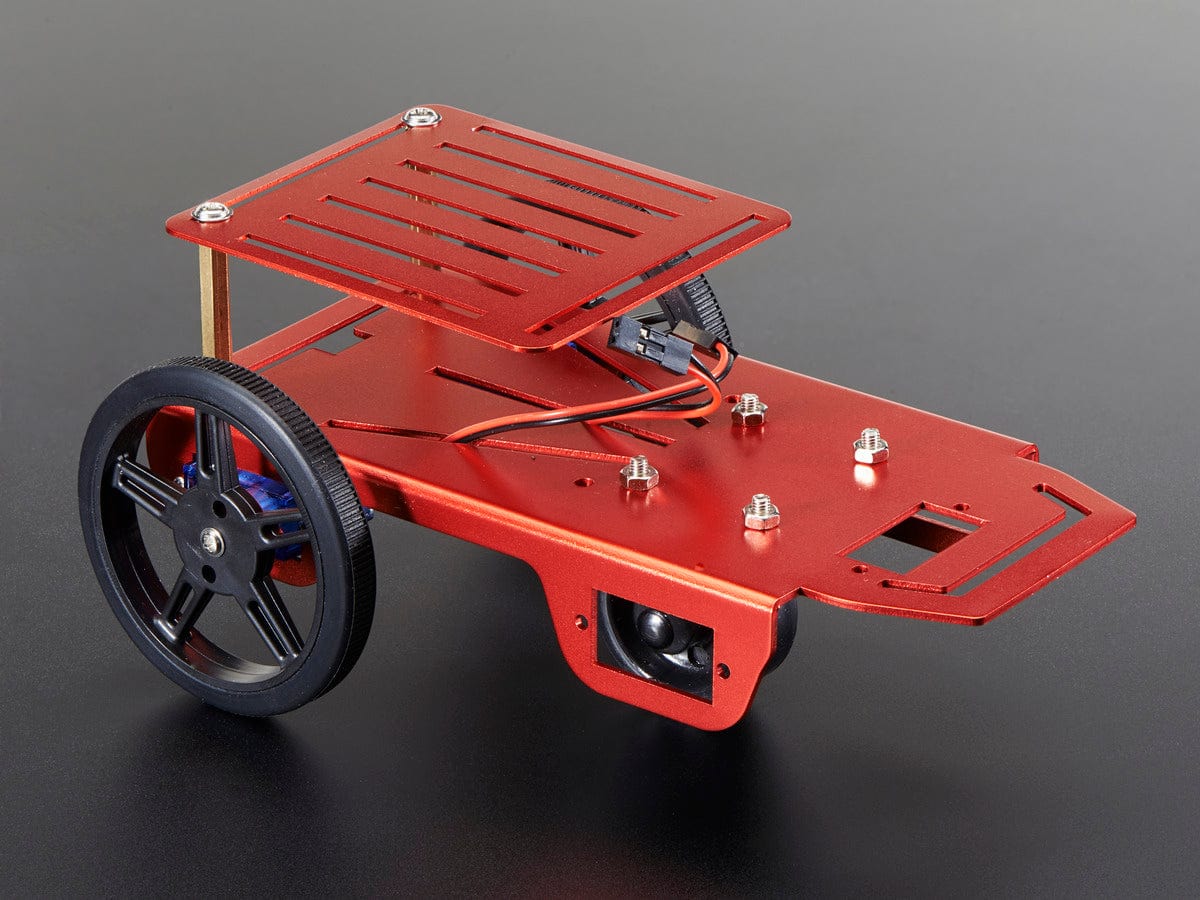Mini Robot Rover Chassis Kit - 2WD with DC Motors - Image 2