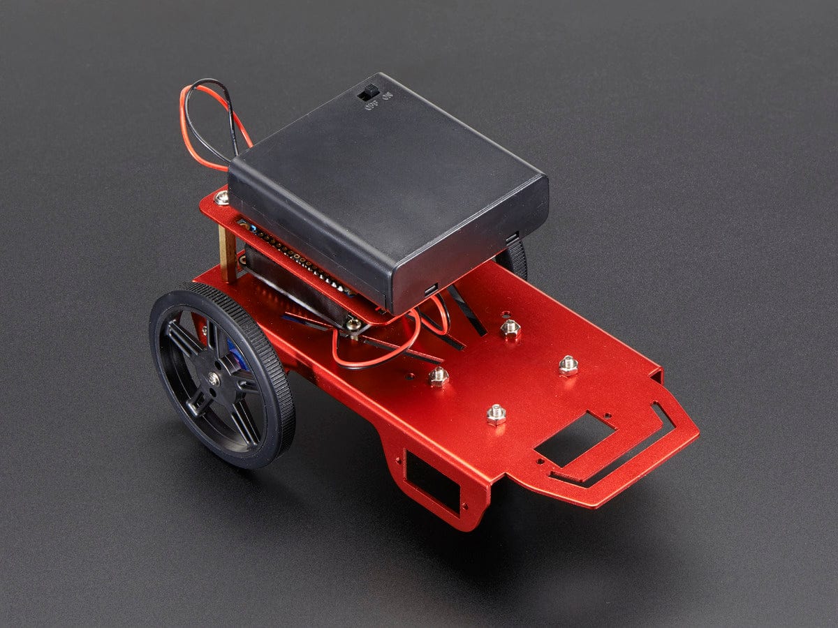 Mini Robot Rover Chassis Kit - 2WD with DC Motors - Image 3