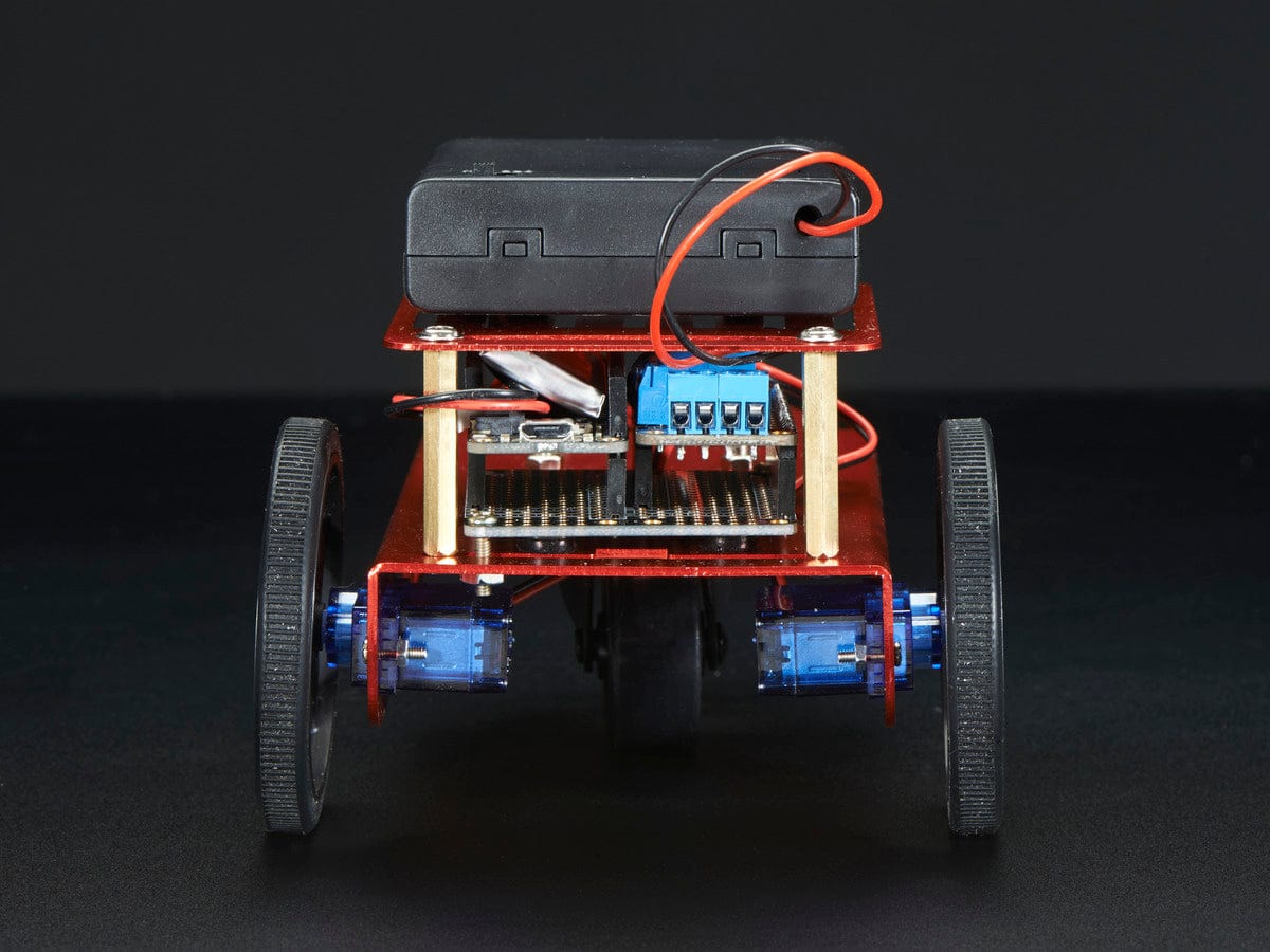 Mini Robot Rover Chassis Kit - 2WD with DC Motors - Image 8