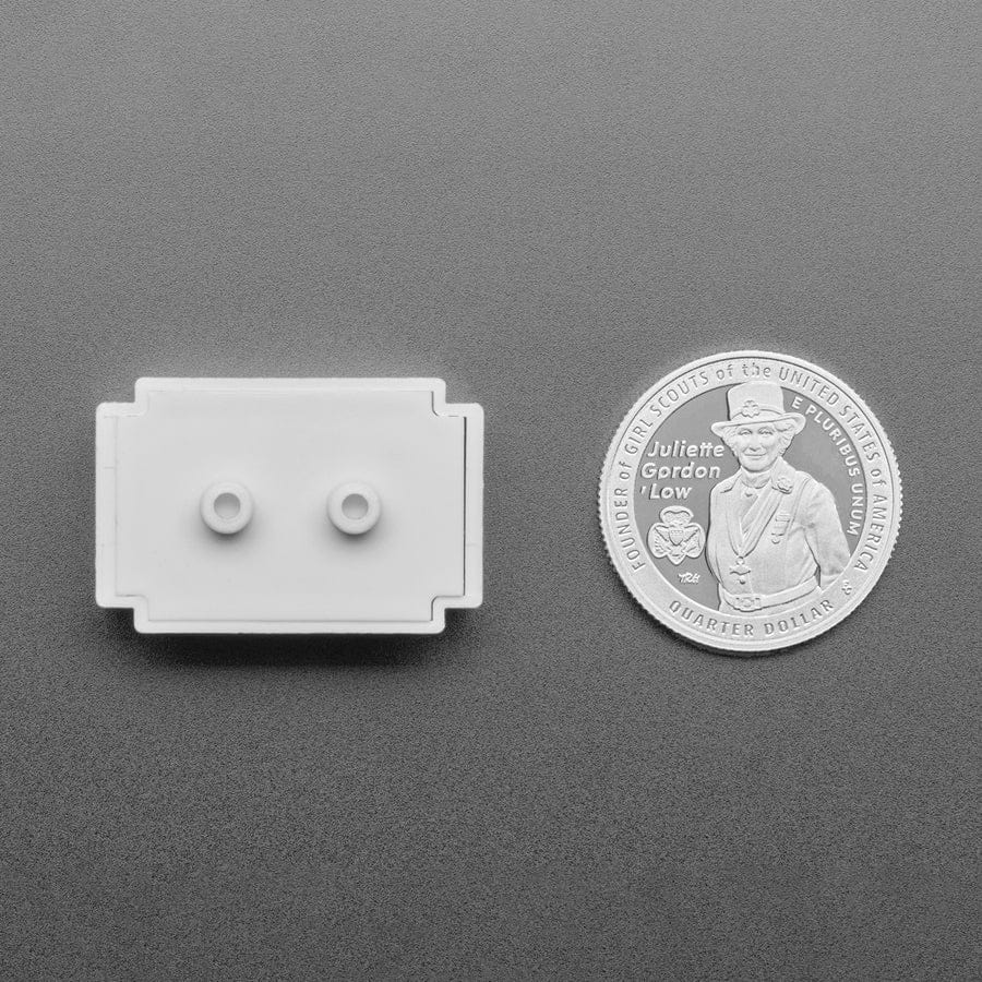 Mini Solderless Breadboard - White 11 Rows - 55 total points - ZY-55 - Image 3