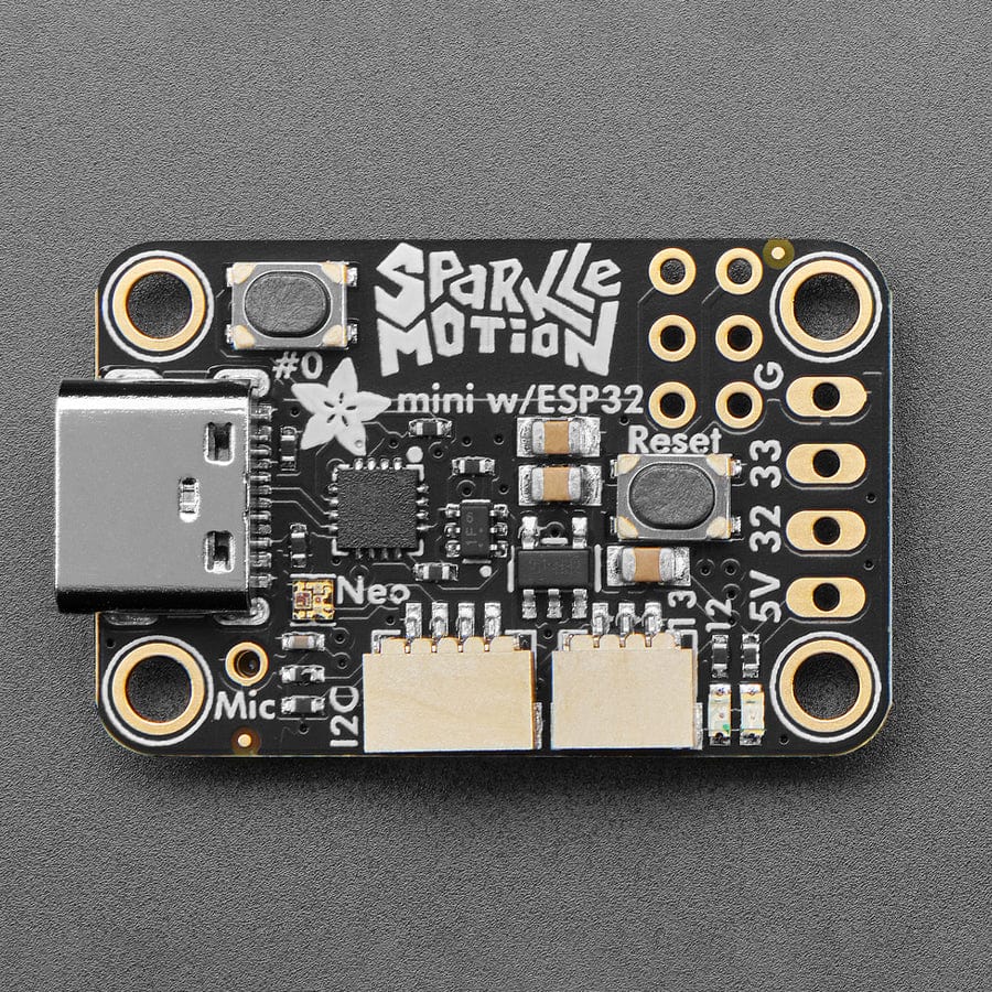 Mini Sparkle Motion - WLED-friendly ESP32 NeoPixel LED Driver - Image 2
