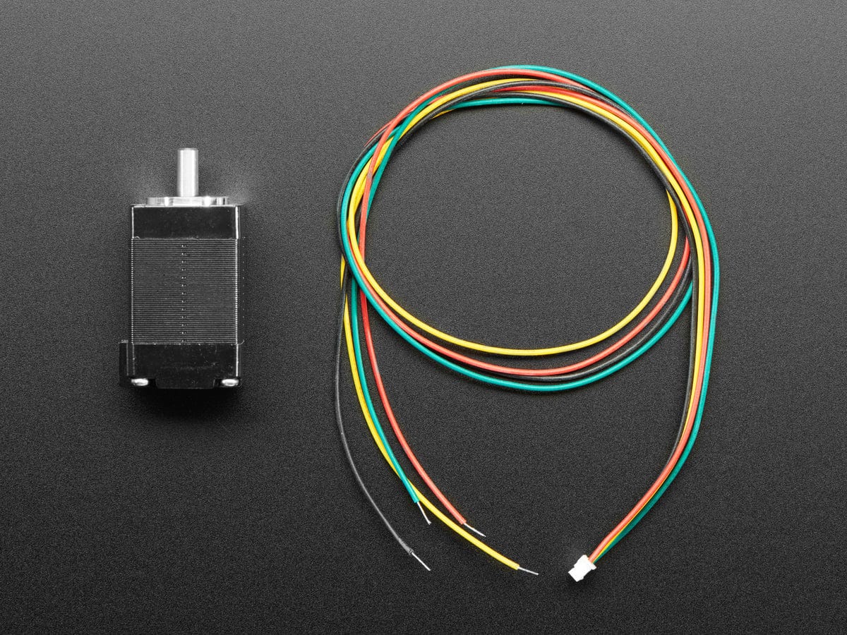 Mini Stepper Motor - 200 Steps - 20x30mm NEMA-8 Size - Image 4