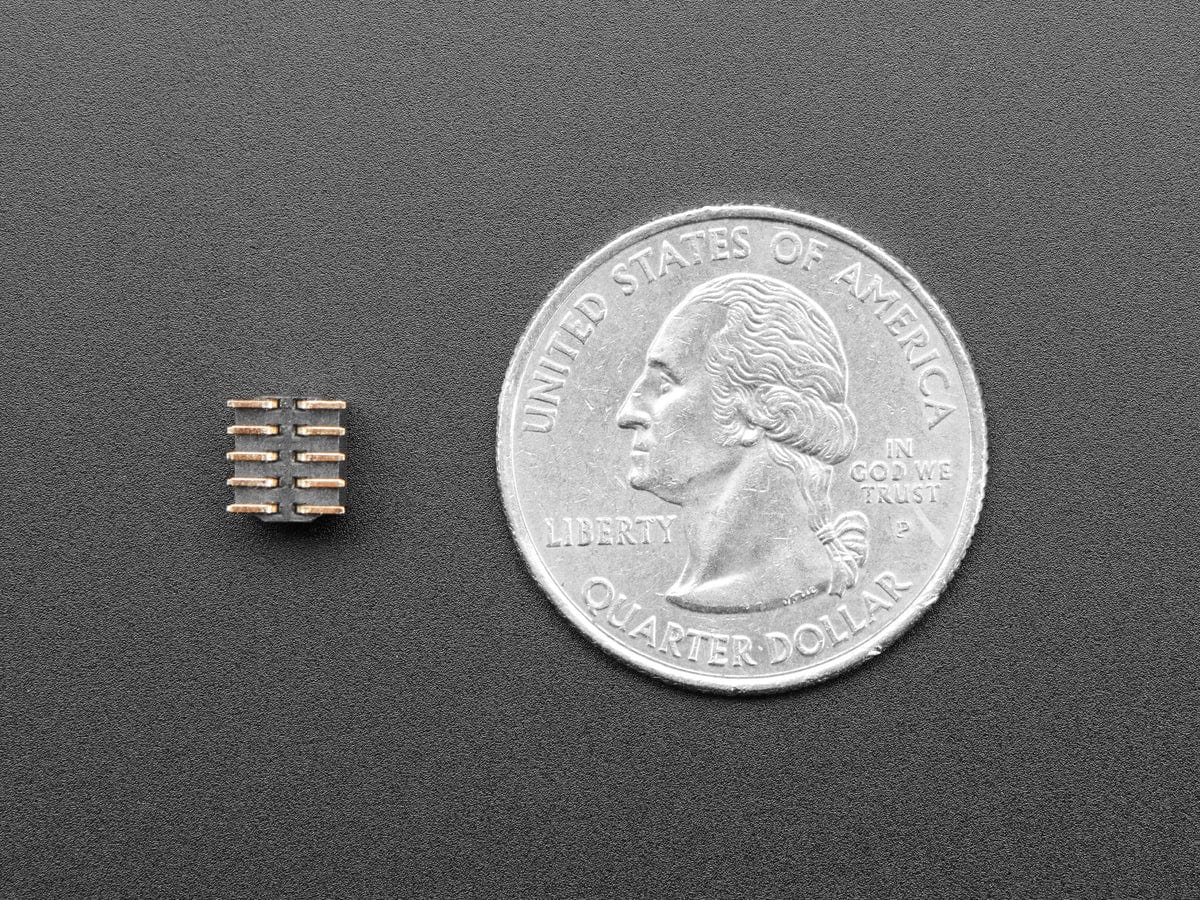 Mini SWD 0.05" Pitch Connector - 10 Pin SMT Box Header - Image 3