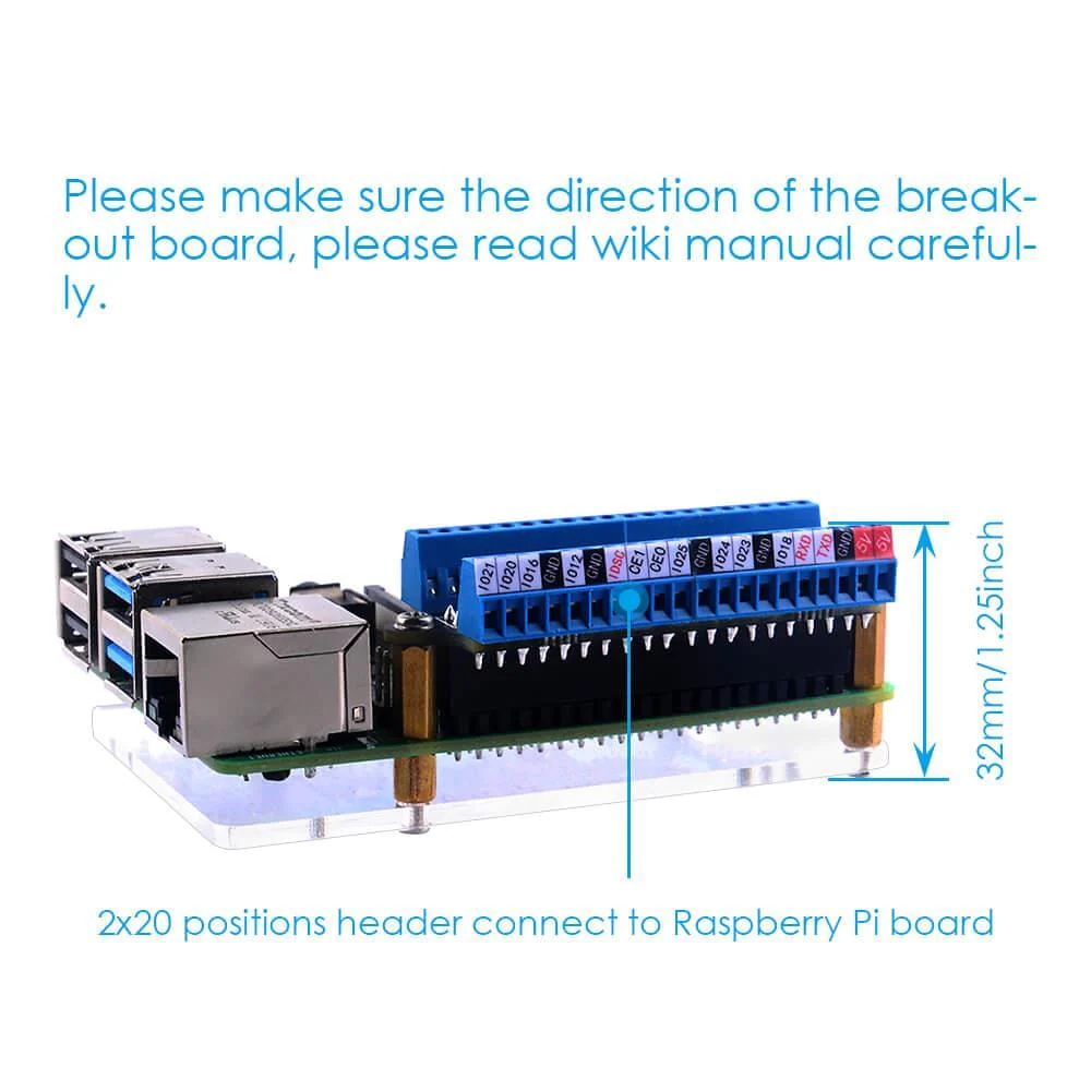 Mini Terminal Breakout Board for Raspberry Pi - Image 4