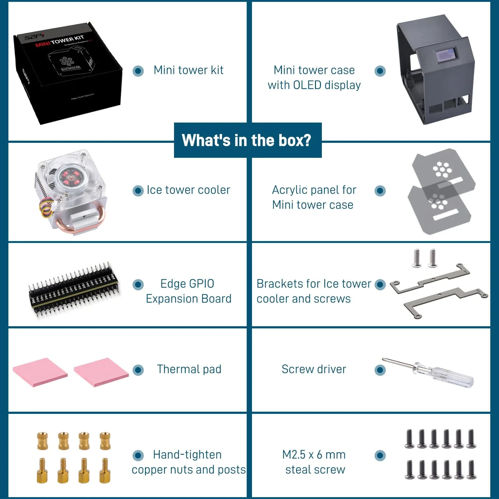 Mini Tower Kit for Raspberry Pi 5 - Image 5
