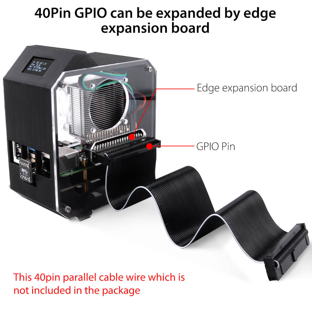 Mini Tower NAS Kit for Raspberry Pi 4 [Discontinued] - Image 6
