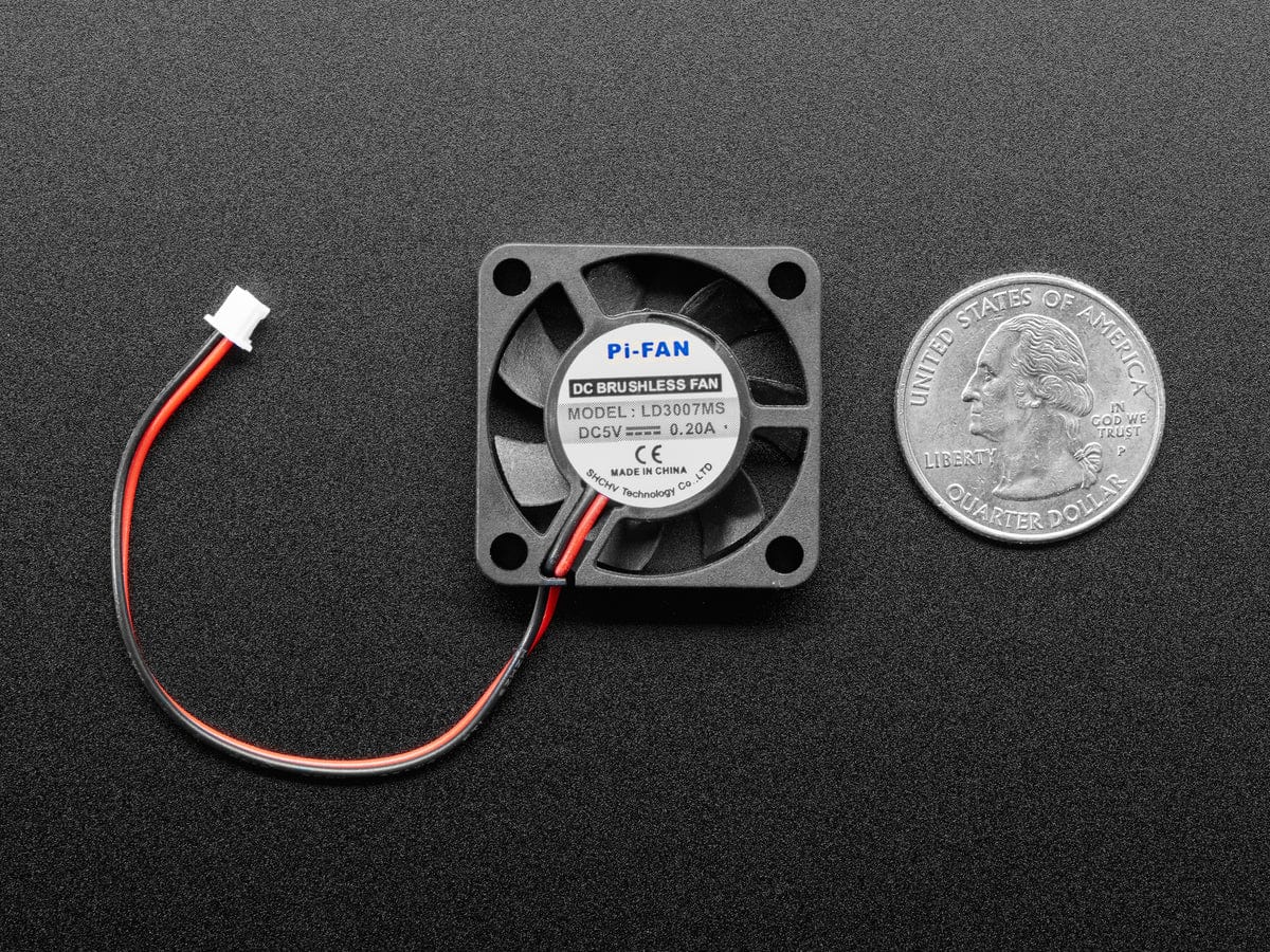 Miniature 5V Cooling Fan with Molex PicoBlade Connector - Image 3