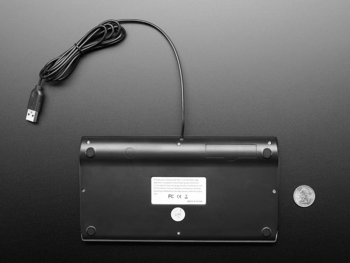 Miniature Keyboard- Microcontroller-Friendly PS/2 and USB - Image 3
