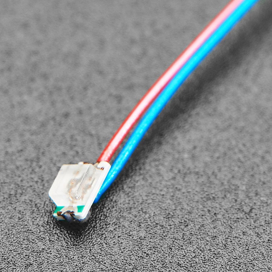 Miniature Wired Blue LEDs - 0805 SMT (5 pack) - Image 3