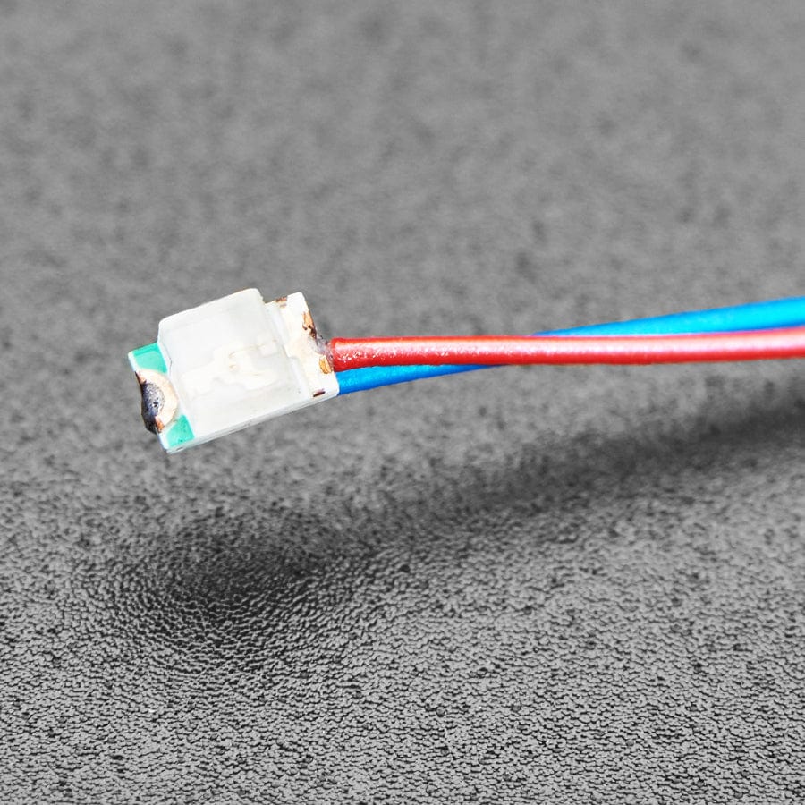 Miniature Wired Purple LEDs - 0805 SMT (5 pack) - Image 3