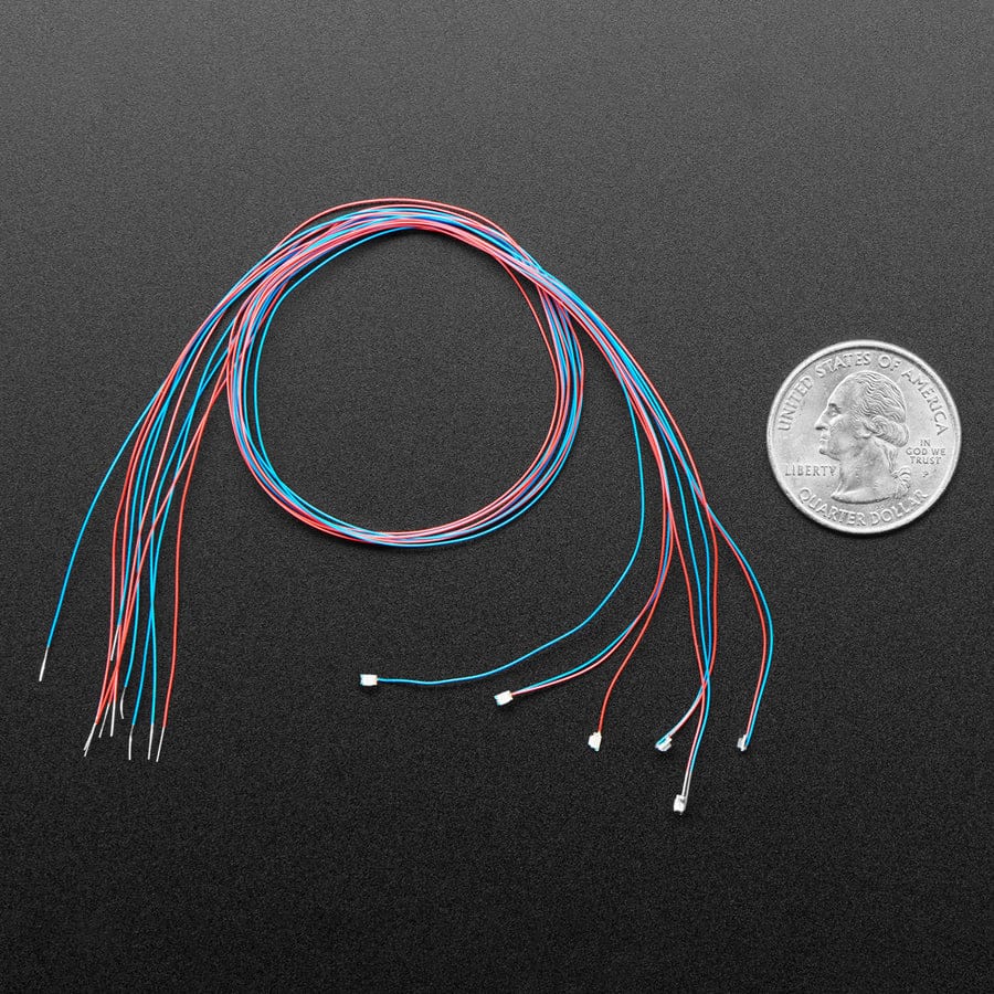 Miniature Wired Purple LEDs - 0805 SMT (5 pack) - Image 4