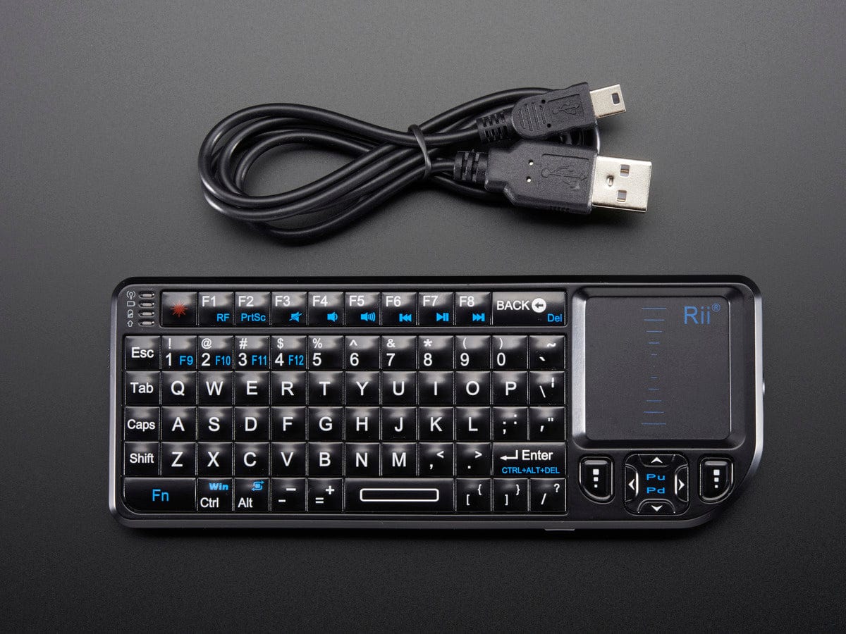 Miniature Wireless USB Keyboard with Touchpad - Image 5