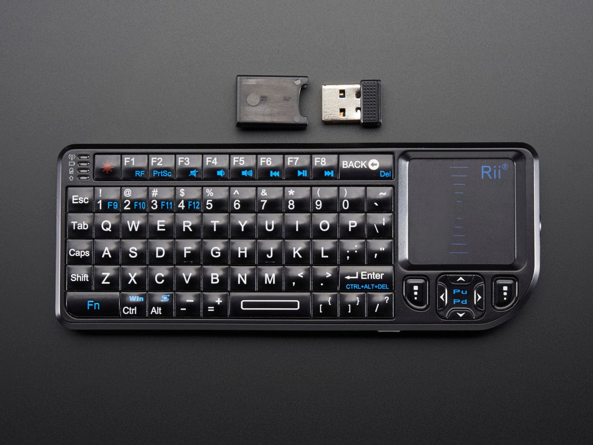 Miniature Wireless USB Keyboard with Touchpad - Image 6