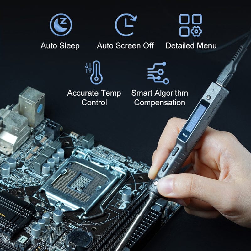 Miniware TS101 Smart Soldering Iron - Image 4
