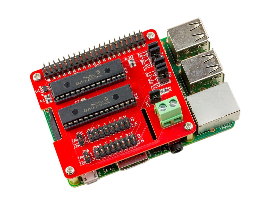 ModMyPi MCP23017 HAT - 32 Channel I/O Expansion HAT [Discontinued] - Image 3