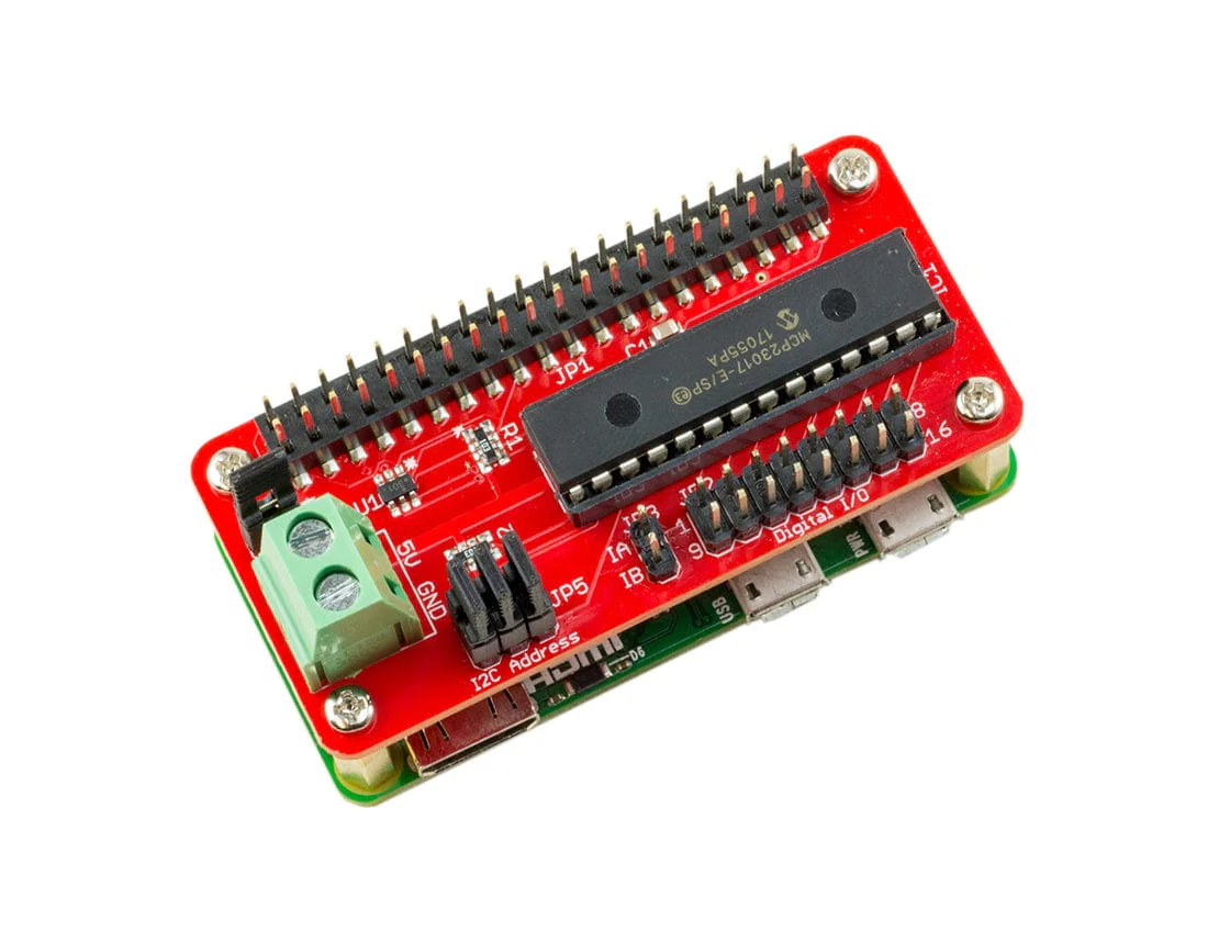 ModMyPi MCP23017 pHAT - 16 Channel I/O Expansion (Zero) [Discontinued] - Image 2