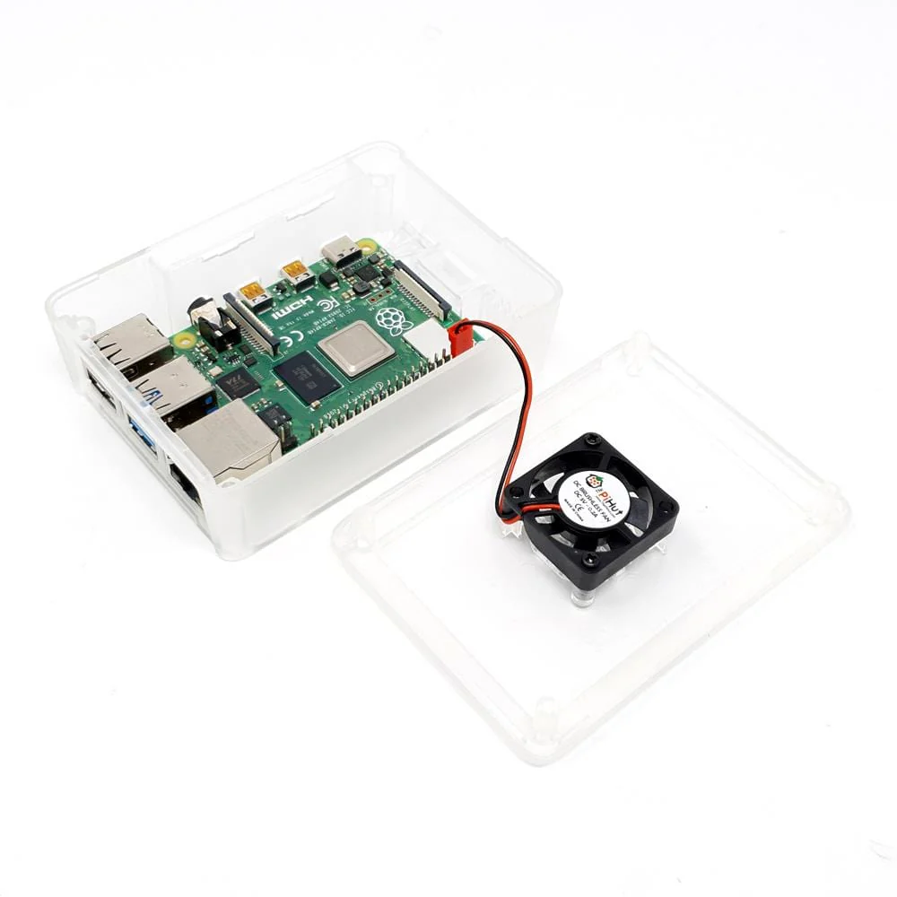 Modular Raspberry Pi 4 Case - Clear - Image 3