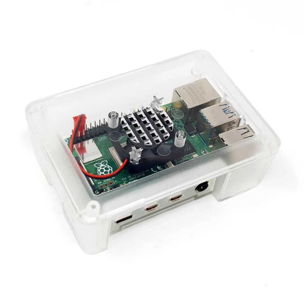 Modular Raspberry Pi 4 Case - Clear - Image 8