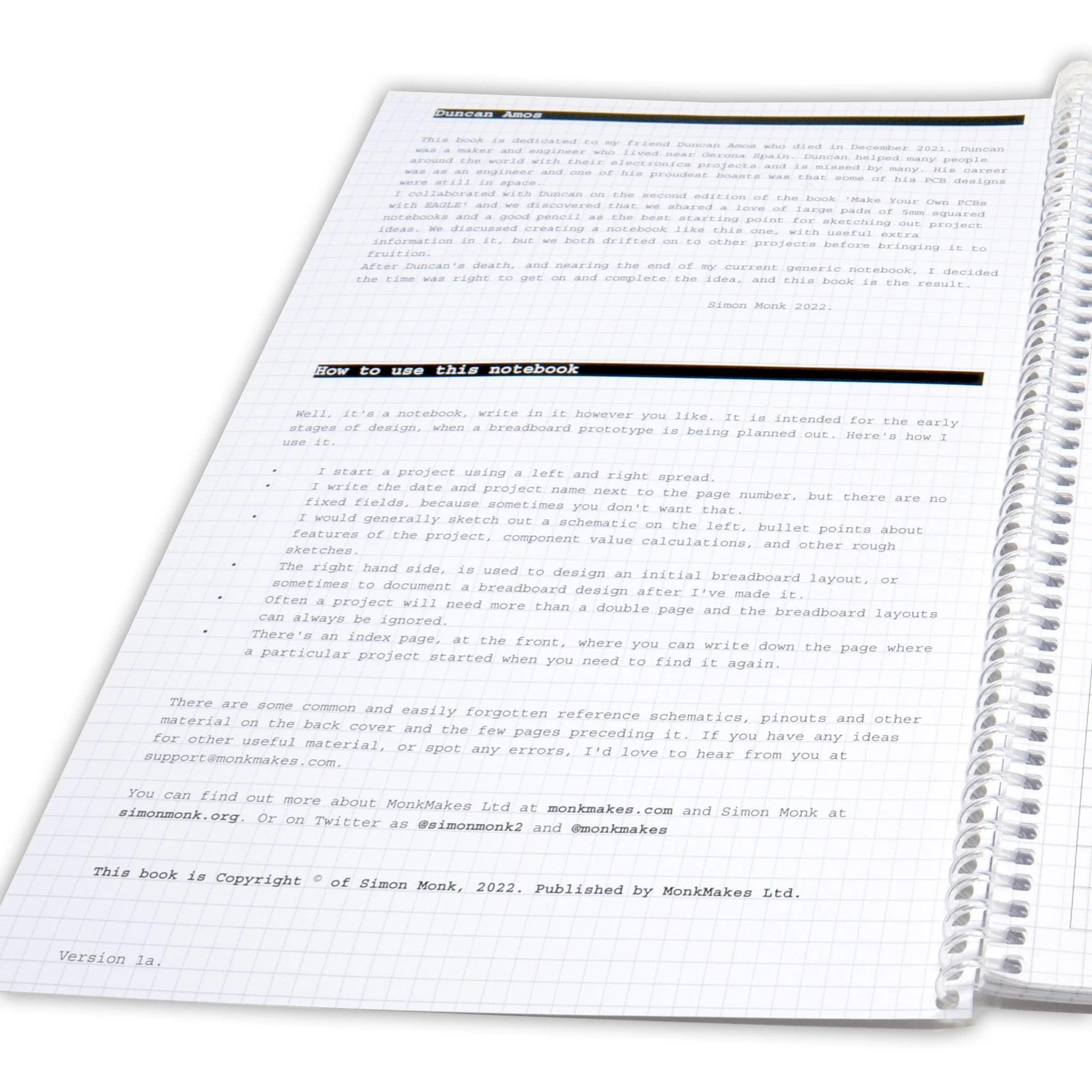 Monk Makes Electronics Notebook - Image 5
