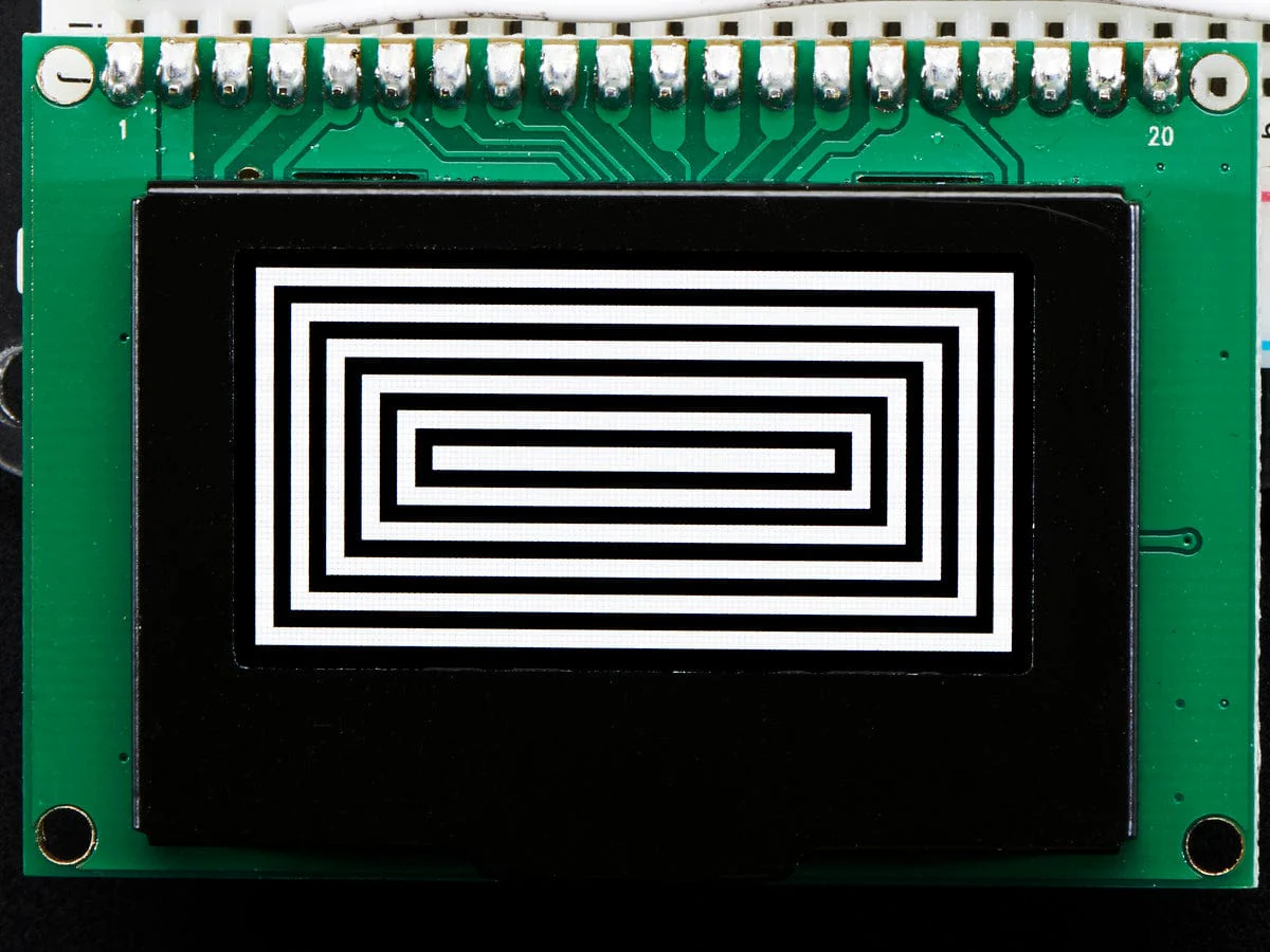 Monochrome 1.54" 128x64 OLED Graphic Display Module Kit [Discontinued] - Image 5