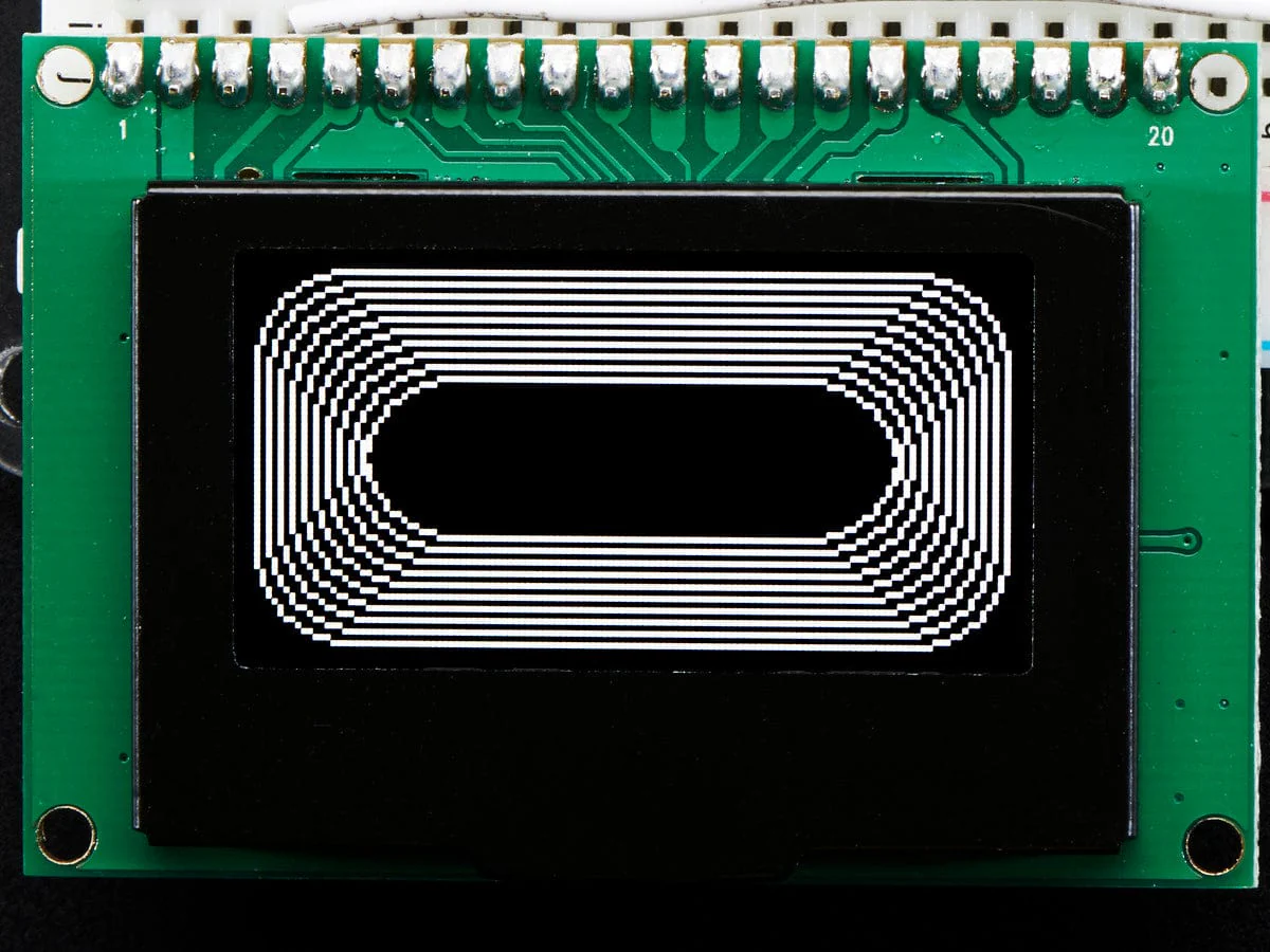 Monochrome 1.54" 128x64 OLED Graphic Display Module Kit [Discontinued] - Image 7