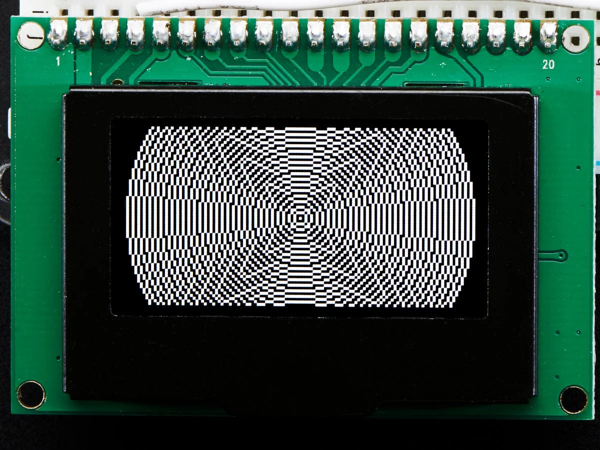 Monochrome 1.54" 128x64 OLED Graphic Display Module Kit [Discontinued] - Image 9