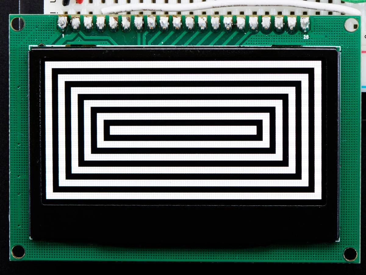 Monochrome 2.42" 128x64 OLED Graphic Display Module Kit - Image 6