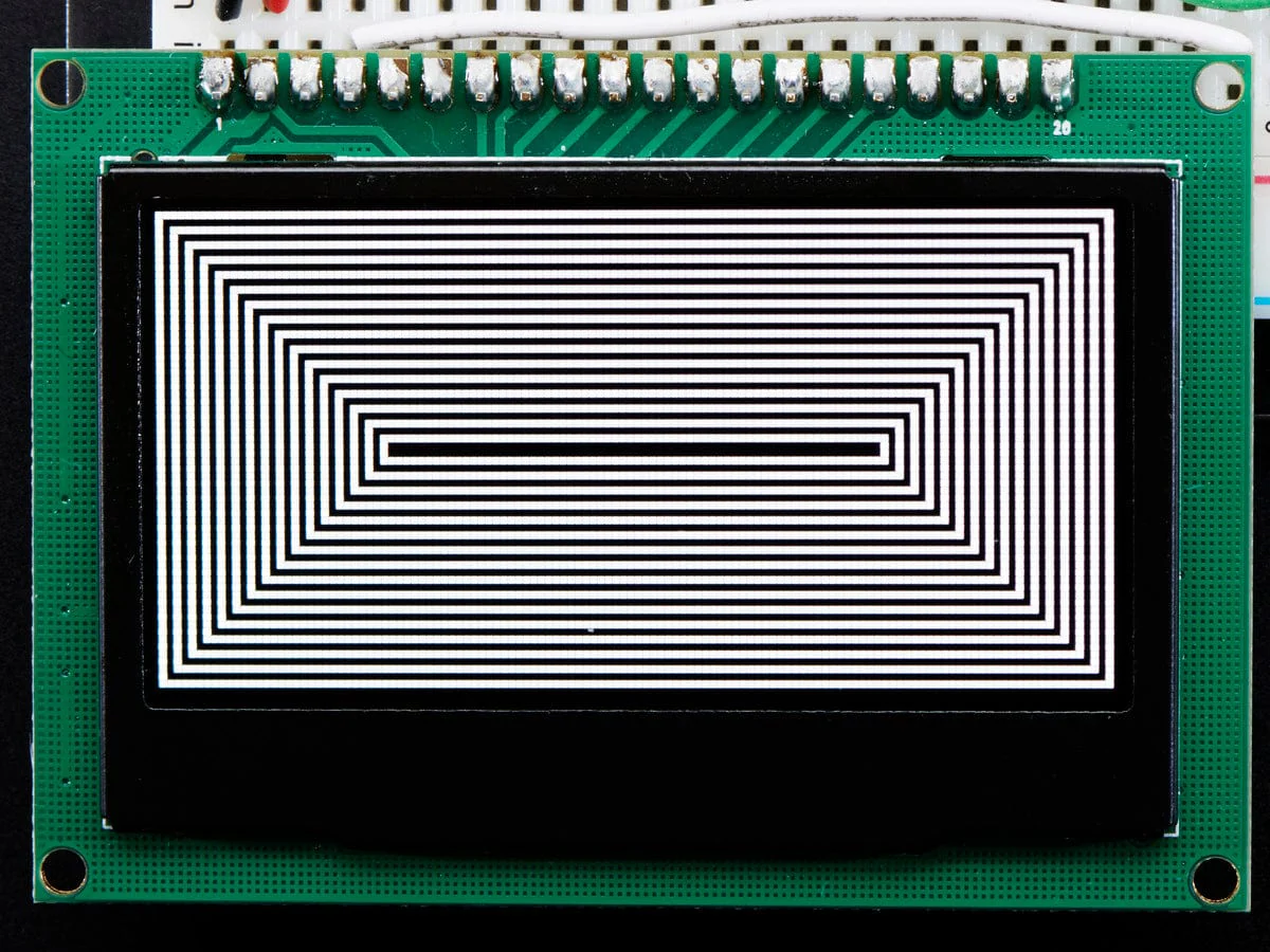 Monochrome 2.42" 128x64 OLED Graphic Display Module Kit - Image 9