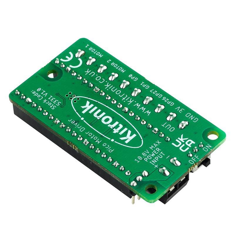 Motor Driver Board for Raspberry Pi Pico - Image 2