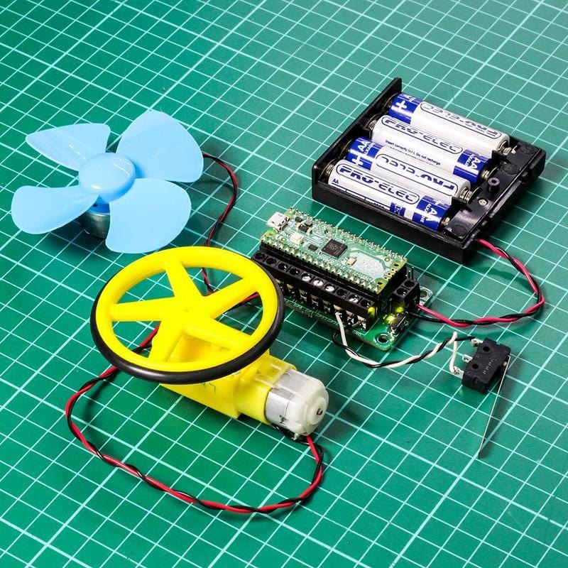 Motor Driver Board for Raspberry Pi Pico - Image 5
