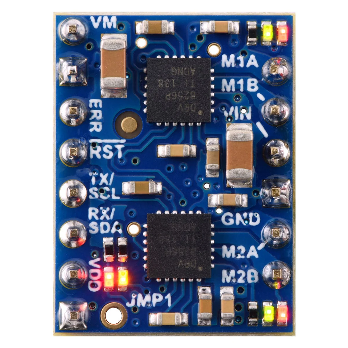 Motoron M2T256 Dual I²C Motor Controller (Pins Pre-soldered) - Image 2