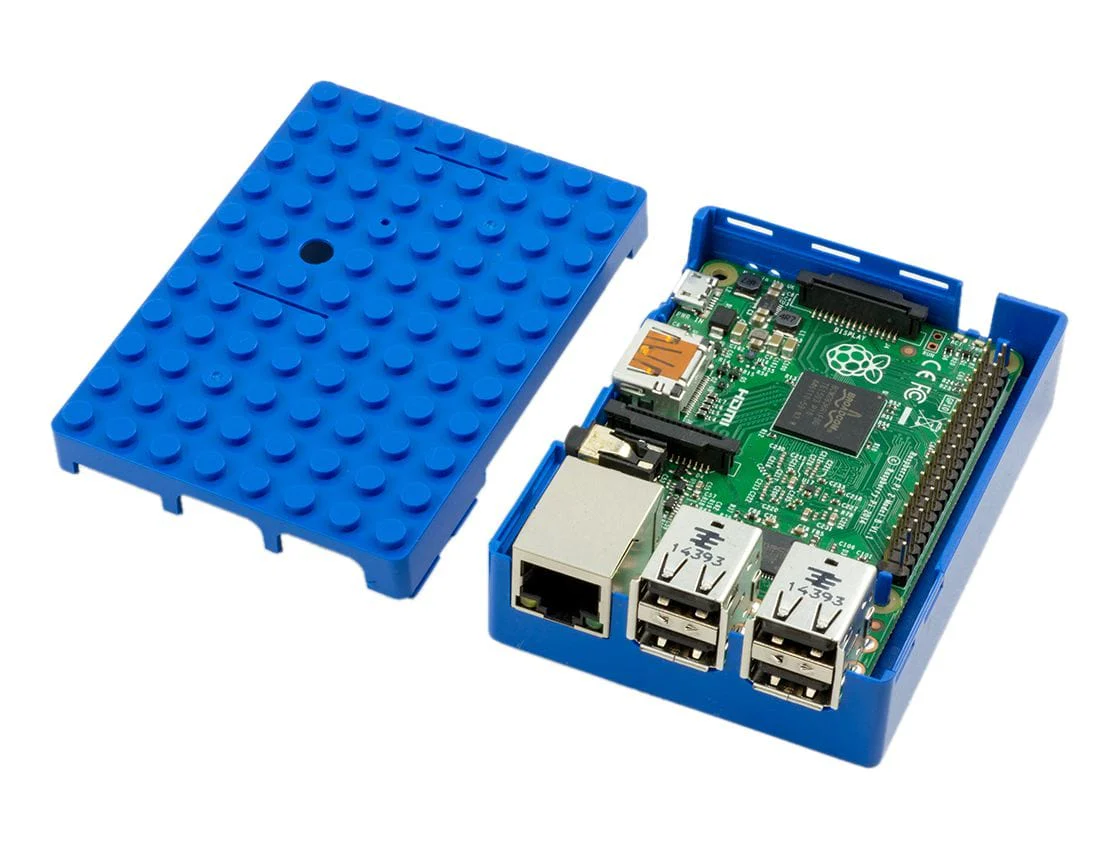 Pi-BLOX Pi3 Case - Blue [Discontinued] - Image 7
