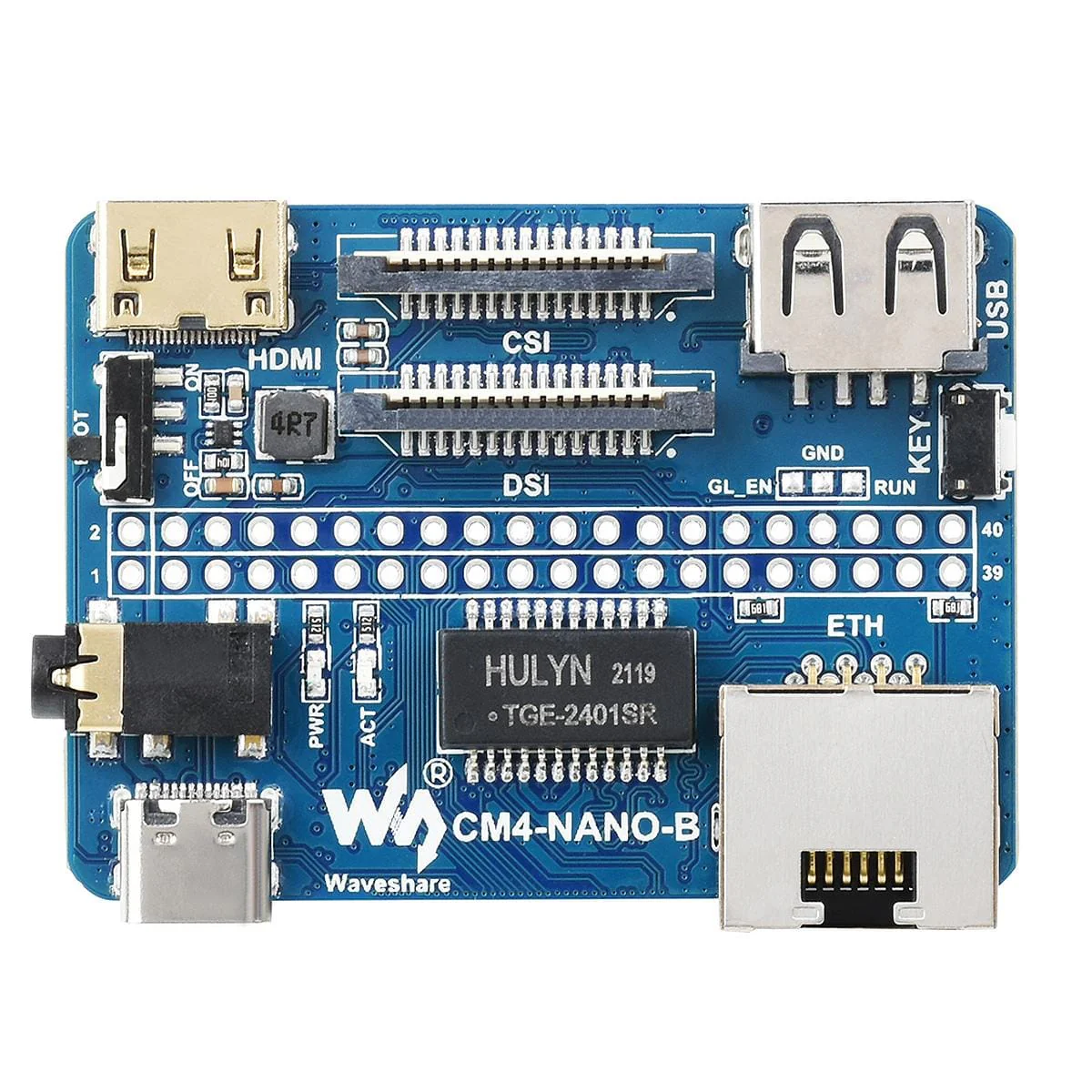 Nano Base Board (B) for Raspberry Pi CM4 - Image 4