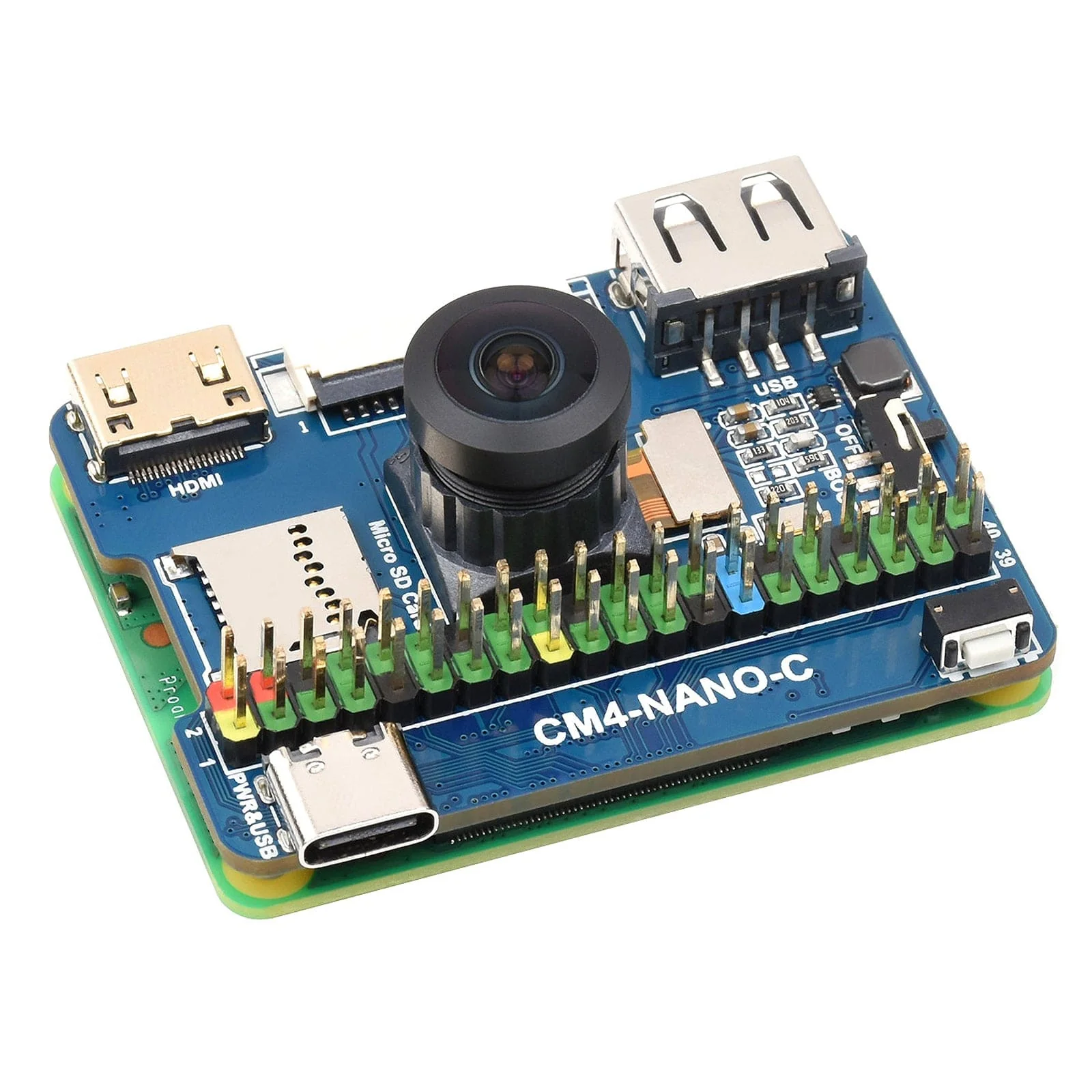 Nano Base Board (C) for Raspberry Pi CM4 - Image 4