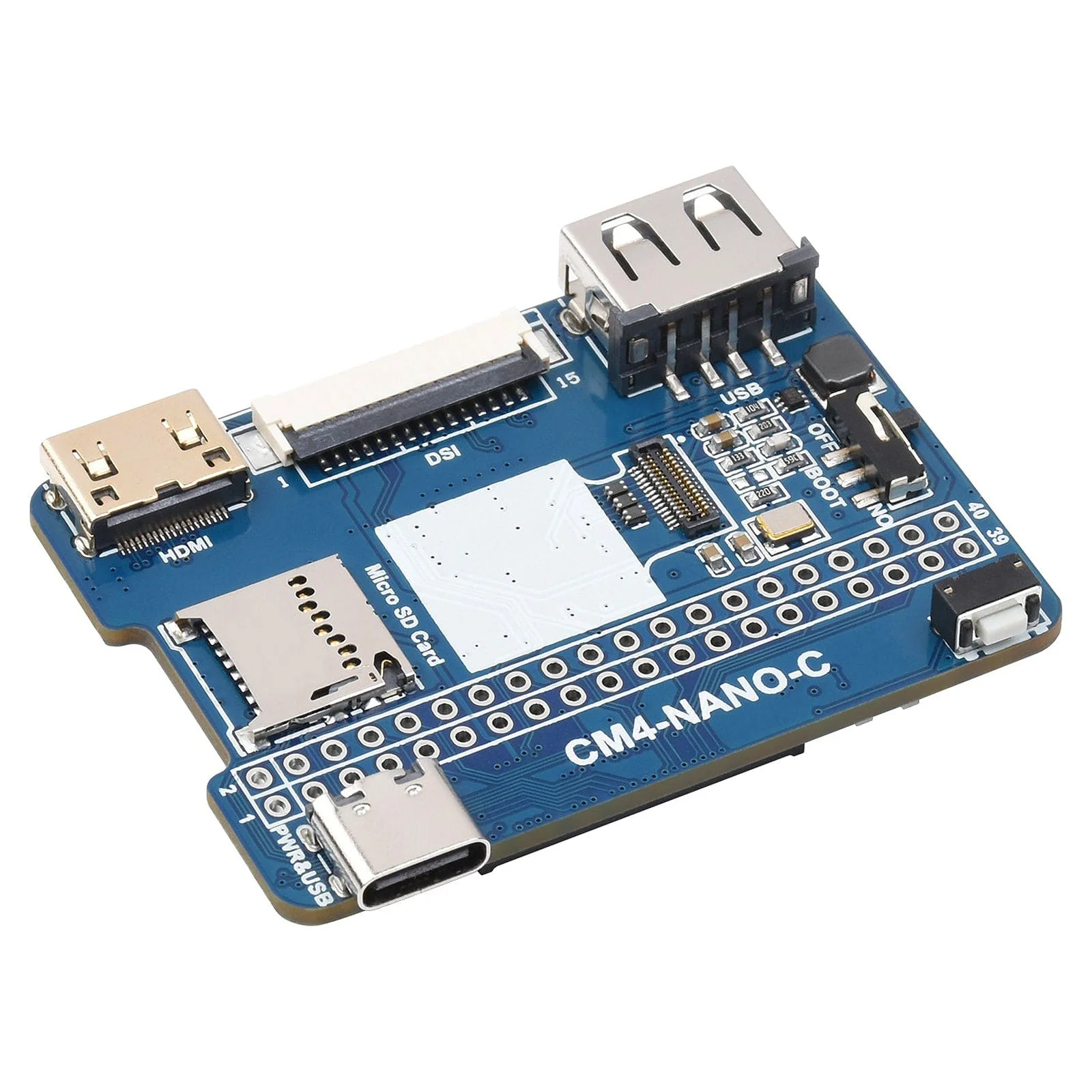 Nano Base Board (C) for Raspberry Pi CM4 - Image 5