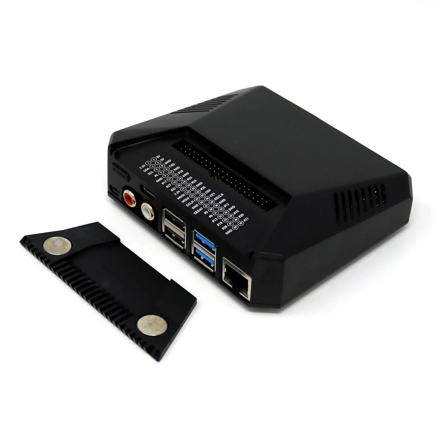 NanoSound ONE Raspberry Pi 4 Case with DAC + Remote [Discontinued] - Image 4