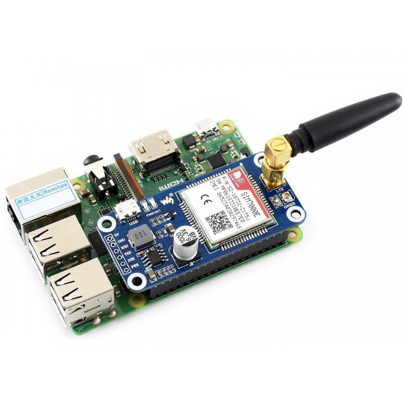 NB-IoT / eMTC / EDGE / GPRS / GNSS HAT for Raspberry Pi - Image 4