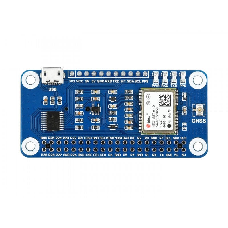 NEO-M8T GNSS Timing HAT for Raspberry Pi - Image 5